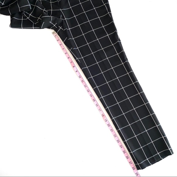 SOLD 💕Willi Smith Windowpane Plaid Ankle Pants - Picture 13 of 14
